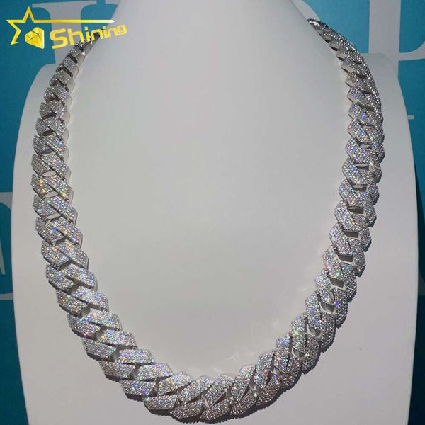 Hot Sale Cuban Chain Necklace Vvs Moissnaite Iced Out Hip Hop Jewelry 4Rows Moissanite Cuban Chain
Hot Sale Cuban Chain Necklace Vvs Moissnaite Iced Out Hip Hop Jewelry 4Rows Moissanite Cuban Chain