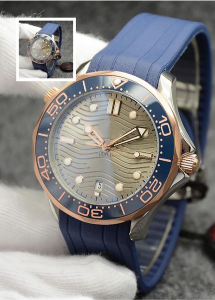 High quality men's watch yellow circular dial 41mm leather strap folding buckle sapphire glass luminous mechanical watch Montre de Luxe homme watch dhgate 
High quality men's watch yellow circular dial 41mm leather strap folding buckle sapphire glass luminous mechanical watch Montre de Luxe homme watch dhgate