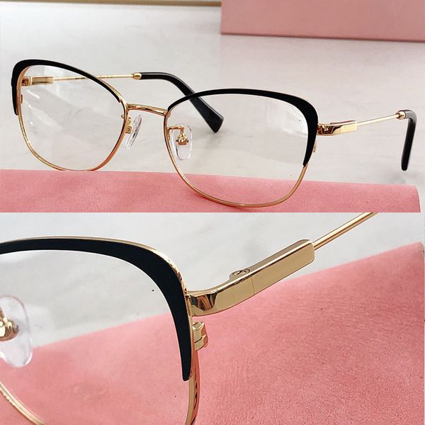 Designer womens fashionable metal cat vision learning frame eyewear elegant and quiet women metal oval frame MU71 transparent anti blue light eyeglasses office
Designer womens fashionable metal cat vision learning frame eyewear elegant and quiet women metal oval frame MU71 transparent anti blue light eyeglasses office