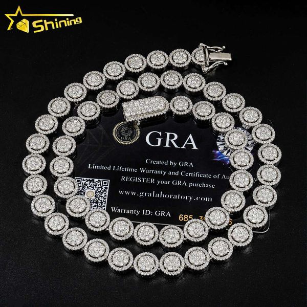 Fashion Sterling Sier 10Mm Round Suower Iced Out Cuban Link Chain Hip Hop Moissanite Tennis Necklace
Fashion Sterling Sier 10Mm Round Suower Iced Out Cuban Link Chain Hip Hop Moissanite Tennis Necklace