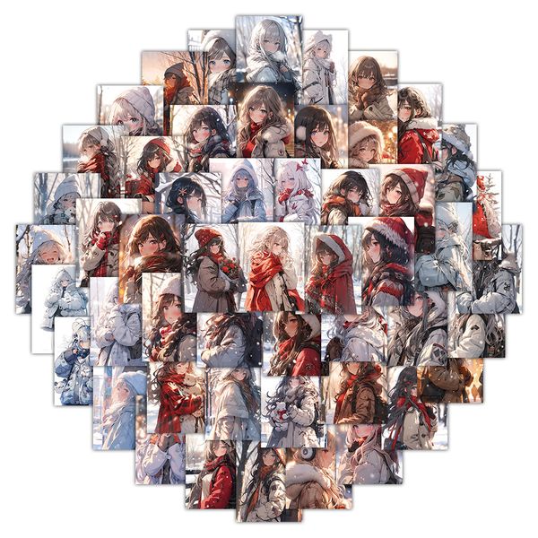 60pcs Winter girl Quadratic element anime graffiti Waterproof PVC Stickers Pack For Fridge Car Suitcase Laptop Notebook Cup Phone Desk Bicycle Skateboard Case.
60pcs Winter girl Quadratic element anime graffiti Waterproof PVC Stickers Pack For Fridge Car Suitcase Laptop Notebook Cup Phone Desk Bicycle Skateboard Case.