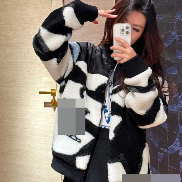 Jackets Women' Wool jacket women' high-end black and white sweater knitted cardigan top autumn winter lazy outerwear CO43, Black5
Jackets Women' Wool jacket women' high-end black and white sweater knitted cardigan top autumn winter lazy outerwear CO43, Black5