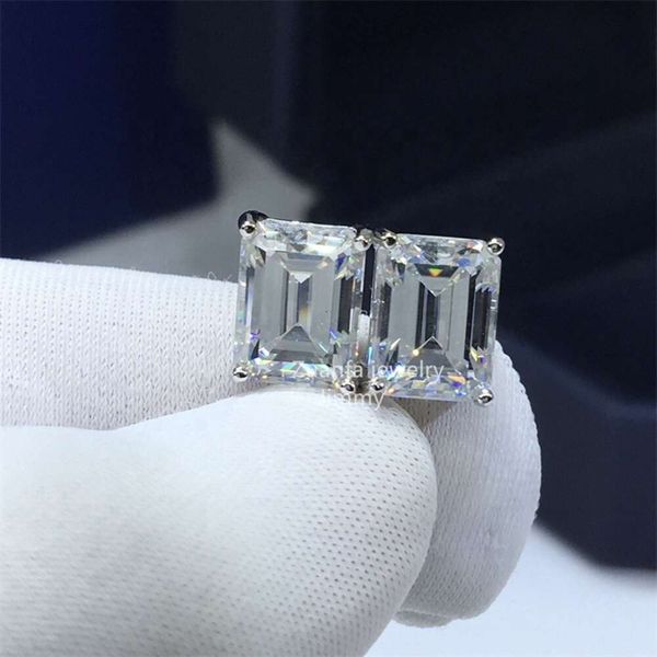 In Stock Classic Women Men 1Ct To 6Ct Emerald Moissanite Diamond Stud Earrings Jewelry
In Stock Classic Women Men 1Ct To 6Ct Emerald Moissanite Diamond Stud Earrings Jewelry