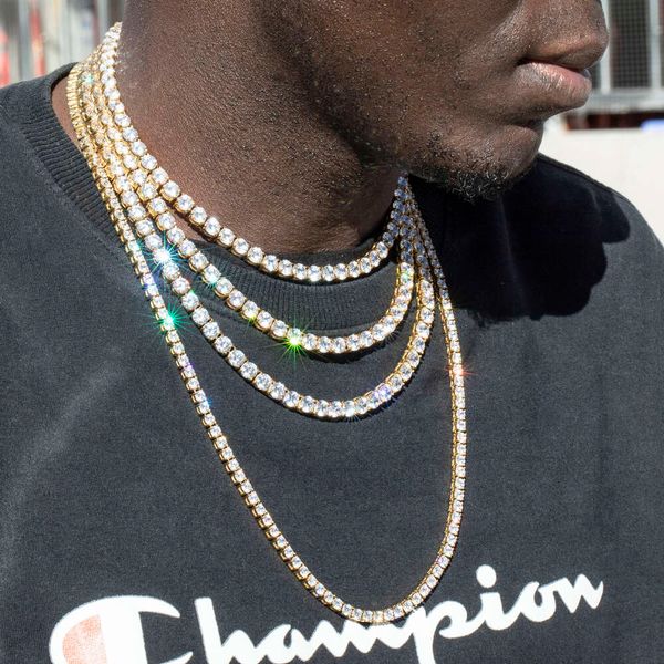 Ready To Ship Stainless Steel Hip Hop Jewelry VVS Diamond Moissanite Tennis Chain Necklace
Ready To Ship Stainless Steel Hip Hop Jewelry VVS Diamond Moissanite Tennis Chain Necklace