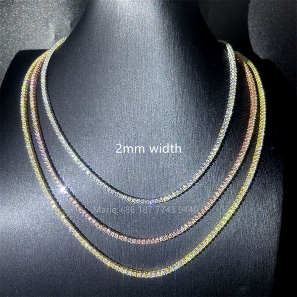 S With Jewelry Bracelet Icedout Plated Gold Necklace Moissanite Tennis Chain
S With Jewelry Bracelet Icedout Plated Gold Necklace Moissanite Tennis Chain
