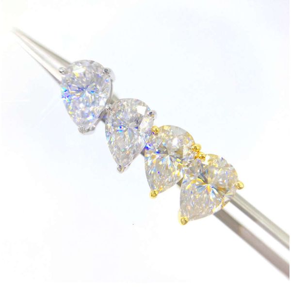 Pass Tester Top Quality Stud Earring Pear Cut VVS Diamond Screw Back Hiphop Jewelry Tear Drop Moissanite Earrings
Pass Tester Top Quality Stud Earring Pear Cut VVS Diamond Screw Back Hiphop Jewelry Tear Drop Moissanite Earrings