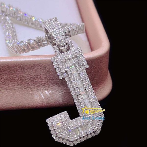 GRA Certificate Sterling Sier Hip Hop Jewelry Mossinate Iced Out Tennis Necklace Initial Letter Custom Moissanite Pendant
GRA Certificate Sterling Sier Hip Hop Jewelry Mossinate Iced Out Tennis Necklace Initial Letter Custom Moissanite Pendant