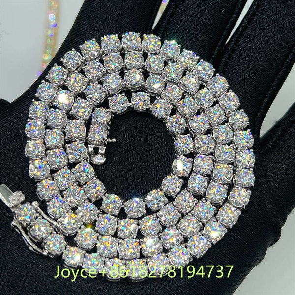 Pass Tester Sier 5Mm Gold Plated Vvs Moissanite Bling Jewelry Diamond Tennis Necklace Chain
Pass Tester Sier 5Mm Gold Plated Vvs Moissanite Bling Jewelry Diamond Tennis Necklace Chain