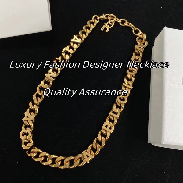 Luxury Fashion Designer Men's and Women's Trend Necklace 18K Gold Plated Silver Plated Letter Pendant Necklace Bracelet Set Couple's Jewelry Gift, Golden bracelet
Luxury Fashion Designer Men's and Women's Trend Necklace 18K Gold Plated Silver Plated Letter Pendant Necklace Bracelet Set Couple's Jewelry Gift, Golden bracelet