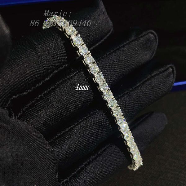 Wholesale Hip Hop Jewelry 4Mm 5Mm Iced Out Moissanite Diamond Chain S Tennis Bracelet
Wholesale Hip Hop Jewelry 4Mm 5Mm Iced Out Moissanite Diamond Chain S Tennis Bracelet