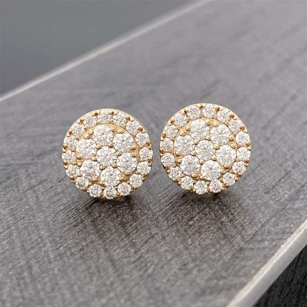 Iced Out Jewelry Custom Bling Mens Hip Hop Yellow Moissanite 10K Stud Earrings 
Iced Out Jewelry Custom Bling Mens Hip Hop Yellow Moissanite 10K Stud Earrings