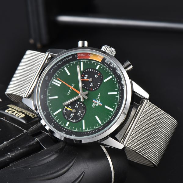 Men's 1884 Watches Blue Rubber Strap Battery Chronograph Automatic Quartz Movement Wristwatches men's Luxusuhr Luminous Hanbelson men watches #213