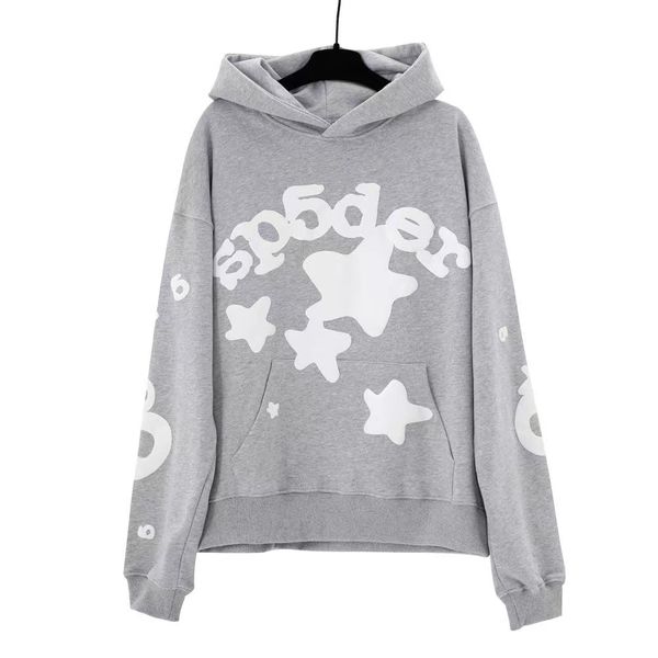 2023 Sp5der designer grey hoodie men sweatshirt top quality sweat shirt youth pop fashion trend loose long-sleeved hoodie with print pant hoodie set man size S-XL
2023 Sp5der designer grey hoodie men sweatshirt top quality sweat shirt youth pop fashion trend loose long-sleeved hoodie with print pant hoodie set man size S-XL