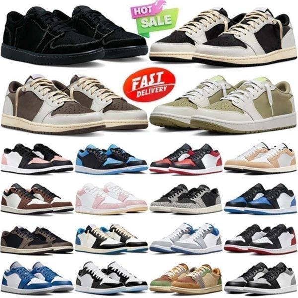 Jumpman 1 1s Low Basketball Shoes Black Phantom Golf Olive Reverse Lows Wolf Grey Unc Voodoo Bred Toe Women Mens Trainers Outdoor Sports, #20
Jumpman 1 1s Low Basketball Shoes Black Phantom Golf Olive Reverse Lows Wolf Grey Unc Voodoo Bred Toe Women Mens Trainers Outdoor Sports, #20