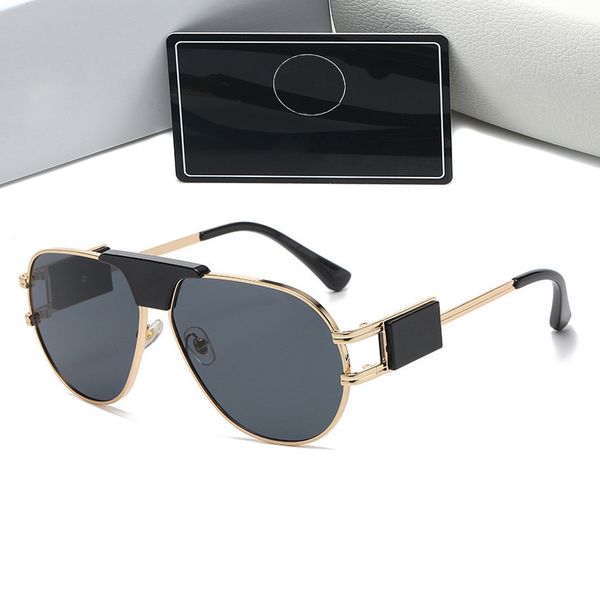 Metal Sunglasses Designer Sunglasses for Women Goggle Mens Sunglasses Classic Sunglasses Men Black Sunspecs Men ShadesTravel Sunnies Sun Protector 22B52 With Box
Metal Sunglasses Designer Sunglasses for Women Goggle Mens Sunglasses Classic Sunglasses Men Black Sunspecs Men ShadesTravel Sunnies Sun Protector 22B52 With Box
