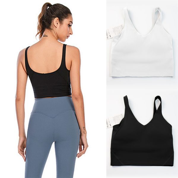 Lu Women Sports Yoga Tank Top U Bra Yoga Outfit Women Summer Sexy T Shirt Solid Sexy Crop Tops Sleeveless Fashion Vest, Black
Lu Women Sports Yoga Tank Top U Bra Yoga Outfit Women Summer Sexy T Shirt Solid Sexy Crop Tops Sleeveless Fashion Vest, Black