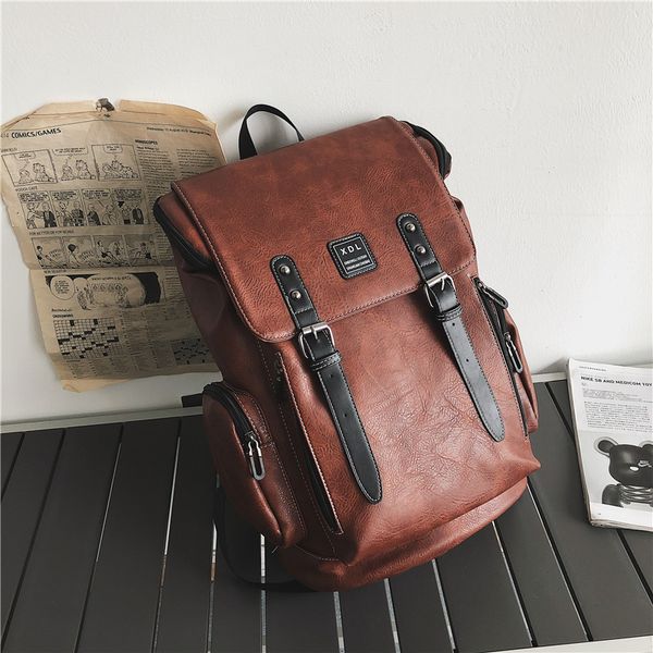 Factory outlet men handbag street trend belt decoration mens backpack outdoor leisure leather backpacks grey leathers messenger bag 6795#
Factory outlet men handbag street trend belt decoration mens backpack outdoor leisure leather backpacks grey leathers messenger bag 6795#