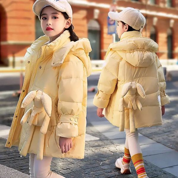 Down Coat Childrens Down Jacket Girls Medium Length Winter Cartoon Doll Thickened White Duck Down Female Childrens Coat 231207, Gold
Down Coat Childrens Down Jacket Girls Medium Length Winter Cartoon Doll Thickened White Duck Down Female Childrens Coat 231207, Gold