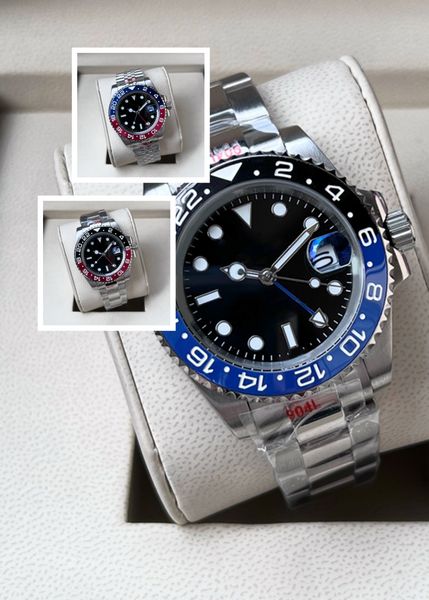 Designer Men's Mechanical Watch Solid Color Ceramic dial 40mm 904L Stainless Steel Sapphire Night Glow Watch Montre de Luxe
Designer Men's Mechanical Watch Solid Color Ceramic dial 40mm 904L Stainless Steel Sapphire Night Glow Watch Montre de Luxe