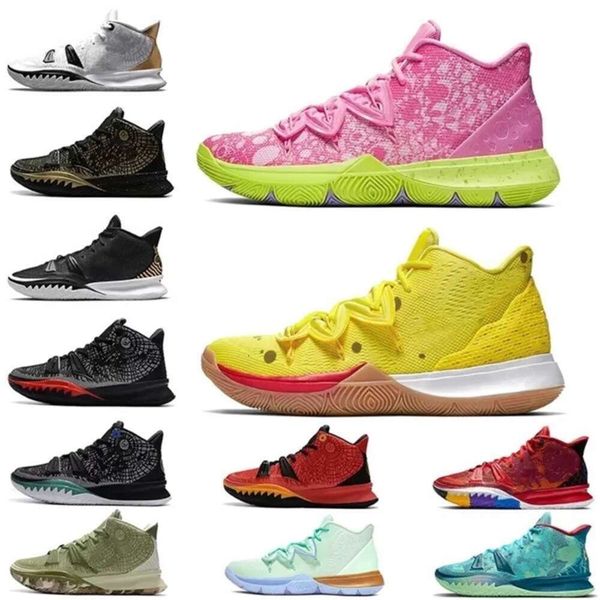 Quailty Basketball Shoes Kyrie 7 Mens Irving Newest White Black Gold Patrick Soundwave Sponge Sandy Creator Hendrix Horus Squidward Sneakers, Color#9
Quailty Basketball Shoes Kyrie 7 Mens Irving Newest White Black Gold Patrick Soundwave Sponge Sandy Creator Hendrix Horus Squidward Sneakers, Color#9