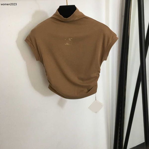 Luxurious Women T Shirt Brand Clothing for Summer Tops Fashion Chest Logo Ladies Leisure Short Pullover Dec 08, #1-2
Luxurious Women T Shirt Brand Clothing for Summer Tops Fashion Chest Logo Ladies Leisure Short Pullover Dec 08, #1-2
