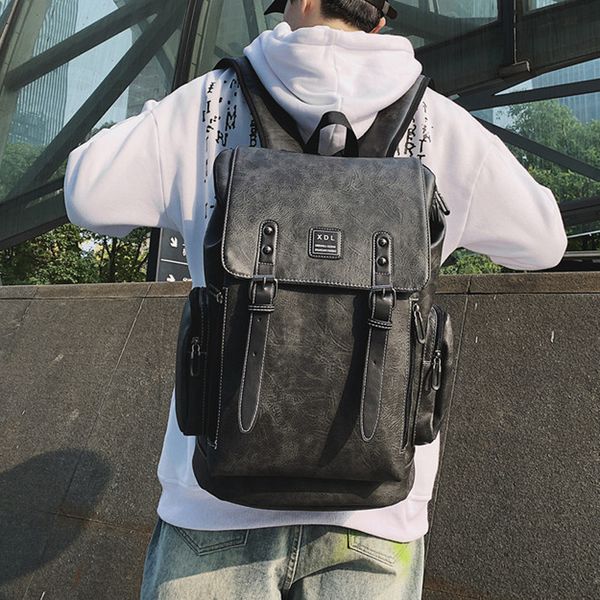 Sales factory men handbag street trend belt decoration mens backpack outdoor leisure leather backpacks grey leathers messenger bag 6795#, Brown
Sales factory men handbag street trend belt decoration mens backpack outdoor leisure leather backpacks grey leathers messenger bag 6795#, Brown