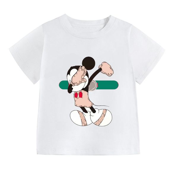 Toddler Kid Baby Boys Girls Clothes Summer Print Cotton 100% T Shirt Short Sleeve Tshirt Children Top 2-8T, White
Toddler Kid Baby Boys Girls Clothes Summer Print Cotton 100% T Shirt Short Sleeve Tshirt Children Top 2-8T, White