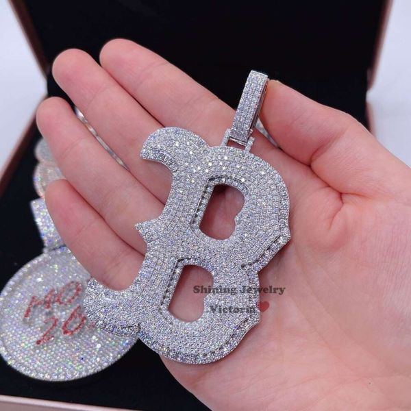 Rapper Initial Letter Name Chain Hip Hop Iced Out VVS Moissanite Diamond Custom Made Jewelry
Rapper Initial Letter Name Chain Hip Hop Iced Out VVS Moissanite Diamond Custom Made Jewelry