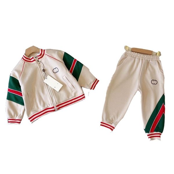 Children's Suit Fashion Boys Girls Fall Suit Baby Girls Boys Suit Children's Sweatshirt Two-piece Suit Size 90cm-150cm A13, Ivory
Children's Suit Fashion Boys Girls Fall Suit Baby Girls Boys Suit Children's Sweatshirt Two-piece Suit Size 90cm-150cm A13, Ivory