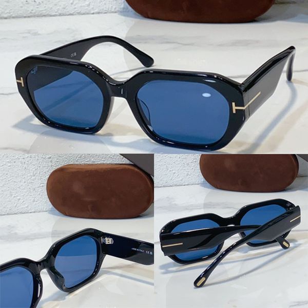 Rectangular acetate sunglasses fashionable for men and women with large plate legs and a T-shaped decorative logo on the mirror surface FT0917 multi-color UV400
Rectangular acetate sunglasses fashionable for men and women with large plate legs and a T-shaped decorative logo on the mirror surface FT0917 multi-color UV400