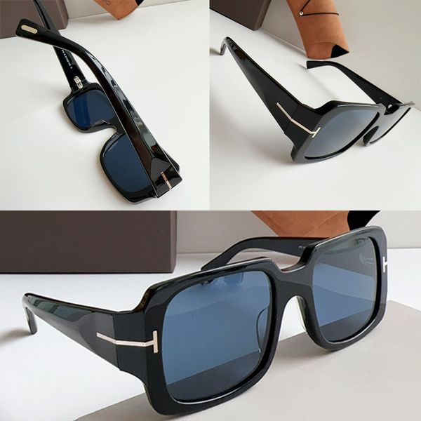 High end designer men and women High quality 1:1 square Shiny acetate UV400 RYDER-02 SUNGLASSES gold metal T-logo on temples FT1035 leisure vacation beach party
High end designer men and women High quality 1:1 square Shiny acetate UV400 RYDER-02 SUNGLASSES gold metal T-logo on temples FT1035 leisure vacation beach party