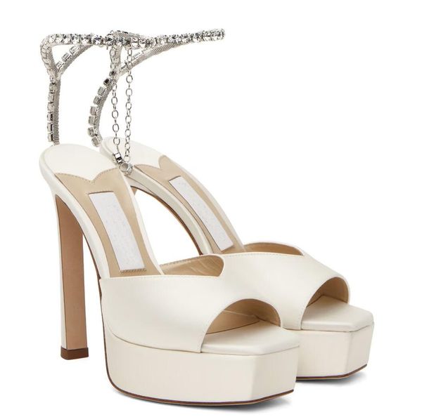 Bridal Wedding Saeda Sandals Shoes Famous Designer Women Open Toe Platform Stiletto Heel Crystal Chain Pumps WhitePinkBlack High Heel Sandalias EU35-43, 6_color
Bridal Wedding Saeda Sandals Shoes Famous Designer Women Open Toe Platform Stiletto Heel Crystal Chain Pumps WhitePinkBlack High Heel Sandalias EU35-43, 6_color