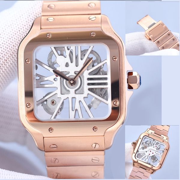 High quality men's watch 39mm Geneva original steel strip 904L watch mechanical watch pink stainless steel case fashionable men's watch dhgates watch Montre De Luxe
High quality men's watch 39mm Geneva original steel strip 904L watch mechanical watch pink stainless steel case fashionable men's watch dhgates watch Montre De Luxe