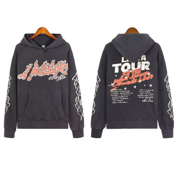 P17ARM Rock Hip Hop Street Hell Star Hoodies Set Washed Flame Letter Print Hooded Pullover Men Women Retro Alphabet Print Sweatshirts, Fh2218
P17ARM Rock Hip Hop Street Hell Star Hoodies Set Washed Flame Letter Print Hooded Pullover Men Women Retro Alphabet Print Sweatshirts, Fh2218