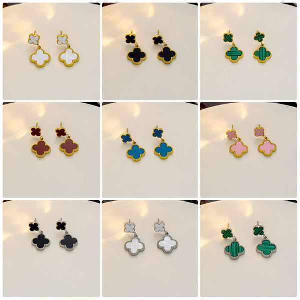Lucky Four Leaf Flower Tassel Earrings Net Red Popular Versatile Earrings Exquisite Fantastic Style High Grade Earrings
Lucky Four Leaf Flower Tassel Earrings Net Red Popular Versatile Earrings Exquisite Fantastic Style High Grade Earrings