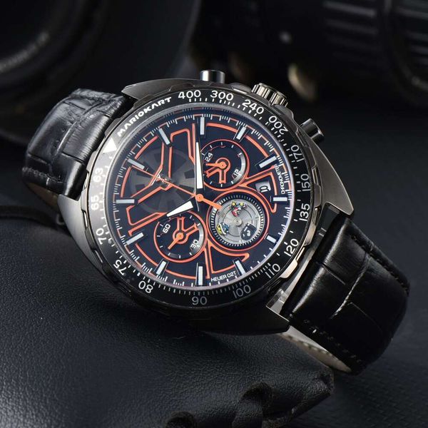 Heuerly Watch Luxury designer watches for mens watch Hot Ya brand multifunctional small three needle chronograph men's watch leather strap quartz watch top quality
Heuerly Watch Luxury designer watches for mens watch Hot Ya brand multifunctional small three needle chronograph men's watch leather strap quartz watch top quality