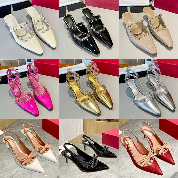 Patent leather dress shoes luxury designer shoes womens bow sandals sexy studded stiletto heels fashion sheepskin wedding shoes outdoor comfortable party shoes, 24
Patent leather dress shoes luxury designer shoes womens bow sandals sexy studded stiletto heels fashion sheepskin wedding shoes outdoor comfortable party shoes, 24