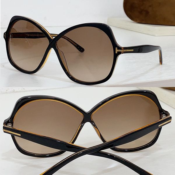 Fashionable men s and women s designer ROSEMIN SUNGLASSES Shiny acetate style with metal T logo decoration butterfly frame fits face shape casual vacation FT1013
Fashionable men s and women s designer ROSEMIN SUNGLASSES Shiny acetate style with metal T logo decoration butterfly frame fits face shape casual vacation FT1013