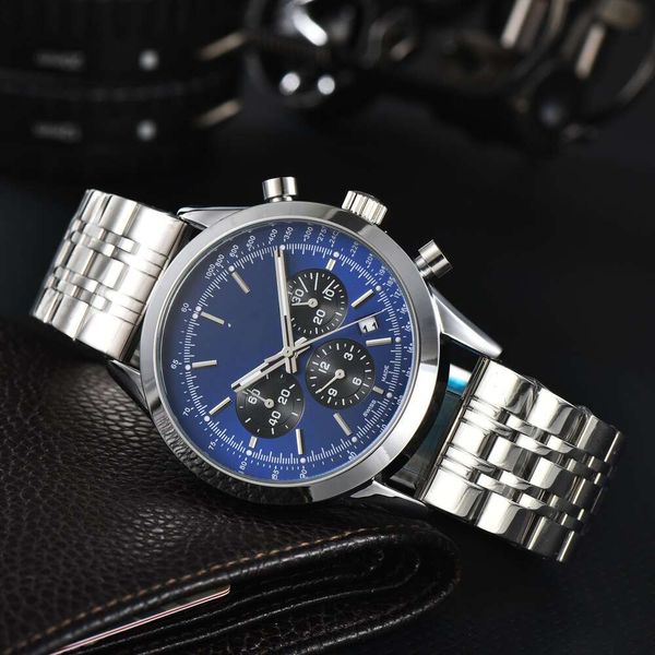 Designer Breit Watches Men's Luxury watches Top watch 2023 Hot selling new century old men's luxury steel strip multifunctional waterproof luminous watch top quality
Designer Breit Watches Men's Luxury watches Top watch 2023 Hot selling new century old men's luxury steel strip multifunctional waterproof luminous watch top quality