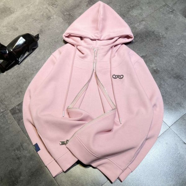 Hoodies Women Autumn New Hooded Zipper Sweater With Iron And Diamond Powder Solid Color White And Thin Loose And Versatile Top, Pink
Hoodies Women Autumn New Hooded Zipper Sweater With Iron And Diamond Powder Solid Color White And Thin Loose And Versatile Top, Pink