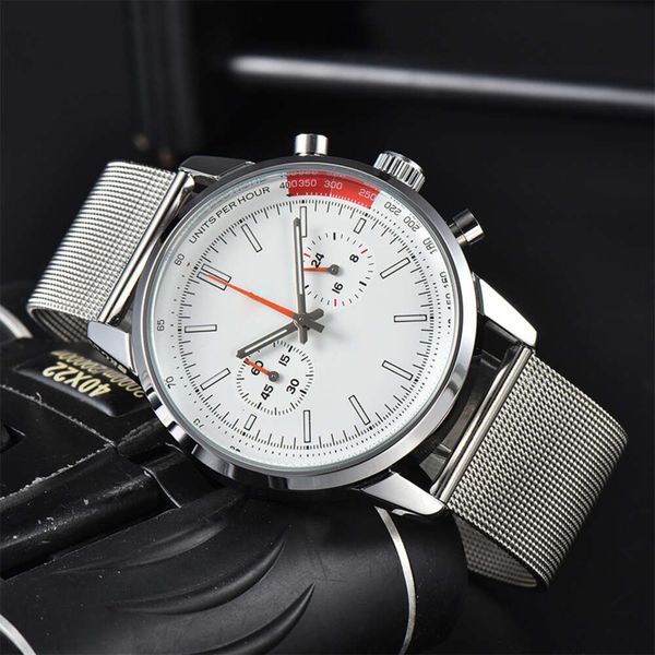 Designer Breit Watches Men's Luxury watches Top watch 2023 Men's Special Belt 6-Pin Multi functional Quartz BNL Watch Belt Steel Band luxury watches fashion accessory
Designer Breit Watches Men's Luxury watches Top watch 2023 Men's Special Belt 6-Pin Multi functional Quartz BNL Watch Belt Steel Band luxury watches fashion accessory