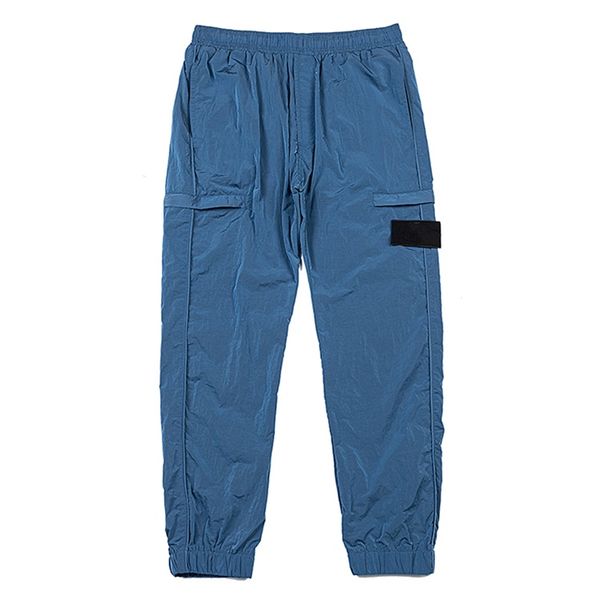 Designers Pants Metal Nylon Pocket Embroidered Badge Casual Trousers Brand Thin Reflective joggers topstoney Simple Elastic waist Spring Autumn designer trouser, Blue-st-2292
Designers Pants Metal Nylon Pocket Embroidered Badge Casual Trousers Brand Thin Reflective joggers topstoney Simple Elastic waist Spring Autumn designer trouser, Blue-st-2292