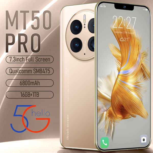 New Cross-Border Mobile Phone Ma 50 Pro 7.3-Inch Large Screen Smartphone 5 Million Pixels Android 8.1 -1 8, Random
New Cross-Border Mobile Phone Ma 50 Pro 7.3-Inch Large Screen Smartphone 5 Million Pixels Android 8.1 -1 8, Random