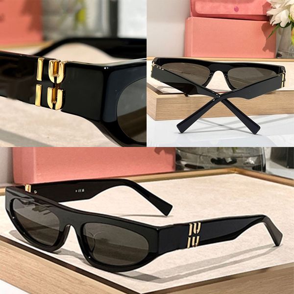 

Designer Niu Glimpse sunglasses with a bold cat eye design stylish men s and women s oval frame acetate police small frame Gafas SMU07ZS leisure vacation party