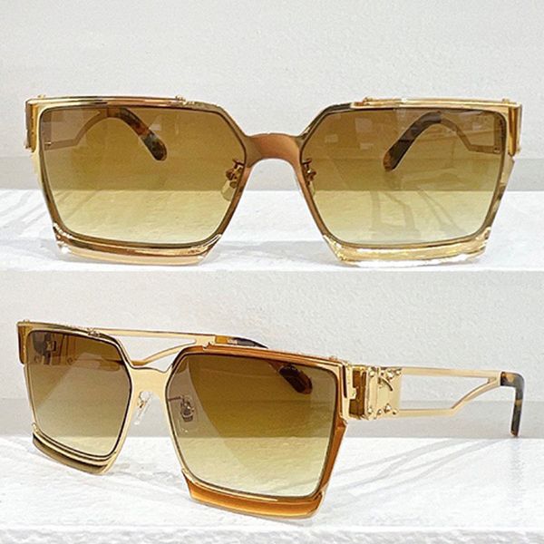 1.1 MILLIONAIRES METAL Z1966U luxury electroplated square sunglasses frame engraved symbols temple hollowed out small squares super three-dimensional feeling men
1.1 MILLIONAIRES METAL Z1966U luxury electroplated square sunglasses frame engraved symbols temple hollowed out small squares super three-dimensional feeling men