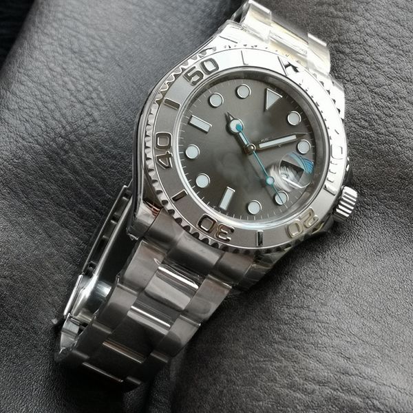 Men's watches automatic mechanical watch 40mm blue dial rubber/stainless steel strap sapphire mirror waterproof diving luminous Montre De Luxe factory watches
Men's watches automatic mechanical watch 40mm blue dial rubber/stainless steel strap sapphire mirror waterproof diving luminous Montre De Luxe factory watches