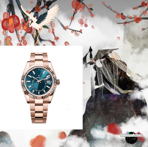AAAAA men's watch mechanical movement stainless steel dial 42mm double rotation date sapphire waterproof Montre De Luxe best-selling model, 11
AAAAA men's watch mechanical movement stainless steel dial 42mm double rotation date sapphire waterproof Montre De Luxe best-selling model, 11