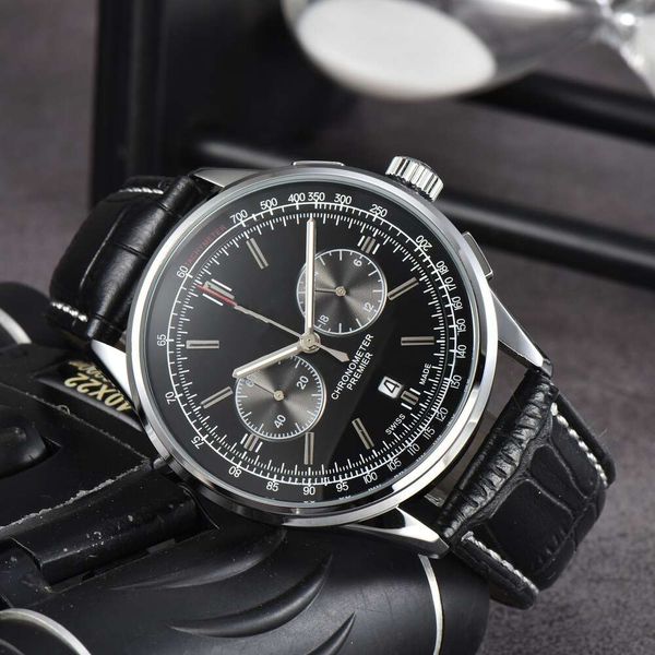 Designer Biret Watches Men's Luxury watches Top watch 2023 New Men's Leisure Quartz Five Needle Multi functional Waterproof Glow Belt Watch Batch luxury watches
Designer Biret Watches Men's Luxury watches Top watch 2023 New Men's Leisure Quartz Five Needle Multi functional Waterproof Glow Belt Watch Batch luxury watches