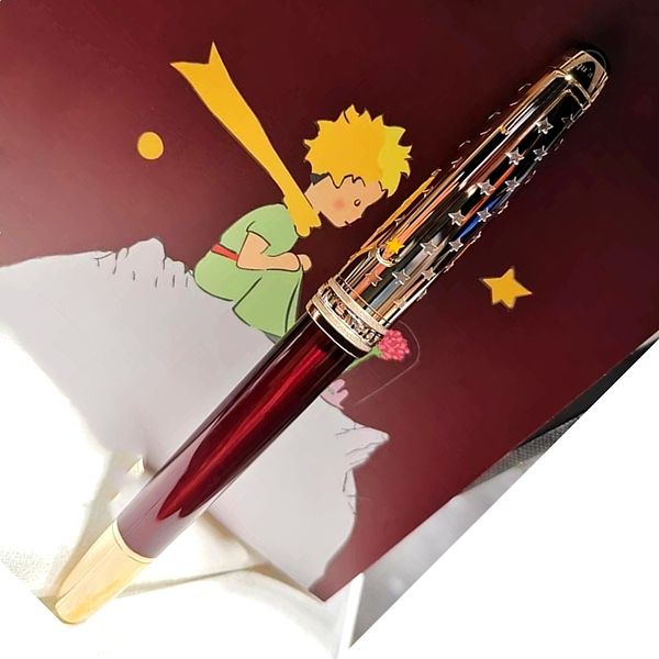 Wholesale Special Edition Petit Prince Starry Rollerball Monte 163 Ballpoint Pen Red & Blue Office Writing Fountain Pens with Serial Number
Wholesale Special Edition Petit Prince Starry Rollerball Monte 163 Ballpoint Pen Red & Blue Office Writing Fountain Pens with Serial Number