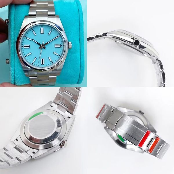 Designer men's watch blue dial 36mm women's watch night light scratch resistant waterproof sapphire folding buckle fashionable 904L stainless steel Montre De Luxe lb
Designer men's watch blue dial 36mm women's watch night light scratch resistant waterproof sapphire folding buckle fashionable 904L stainless steel Montre De Luxe lb